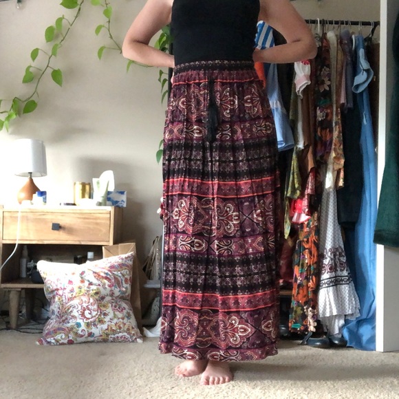 Boho maxi skirt - Picture 2 of 3